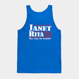 Janet and Rita 2024 Here Come the Grannies Vintage Tank Top